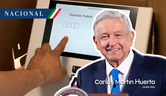 AMLO - voto electrónico AMLO pide considerar voto electrónico como en Brasil
