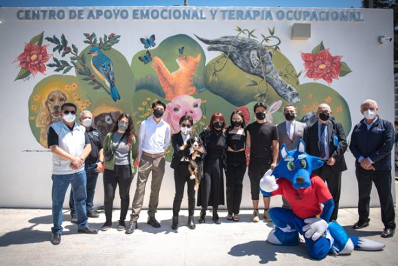 Rectora Lilia Cedillo inaugura Centro de Apoyo Emocional y Terapia Ocupacional con Animales