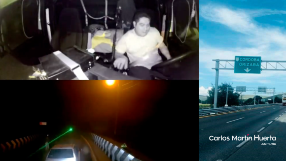 Asalto masivo a 40 personas en la autopista Puebla-Orizaba