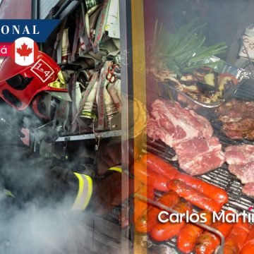 Mexicano hace carne asada en Canadá y llegan los bomberos
