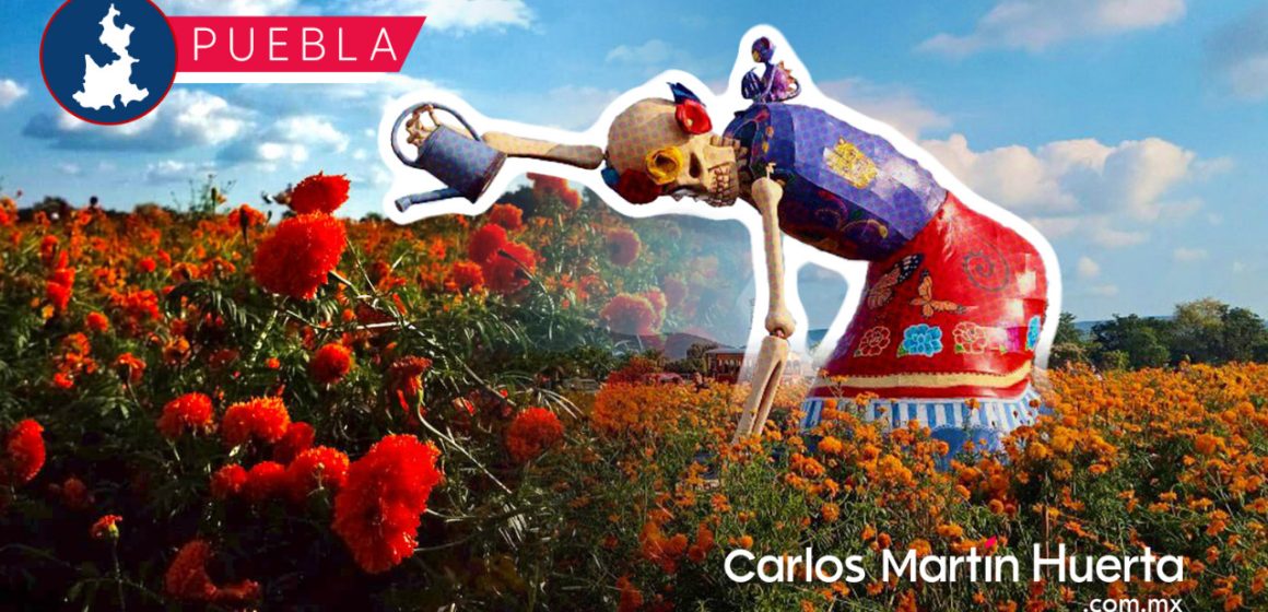 Conoce las Catrinas Monumentales de Atlixco