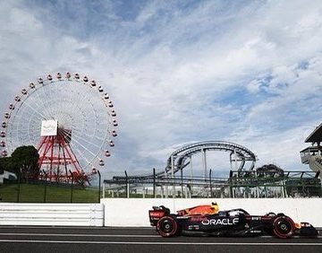 Checo Pérez arrancará en la cuarta posición del GP de Japón