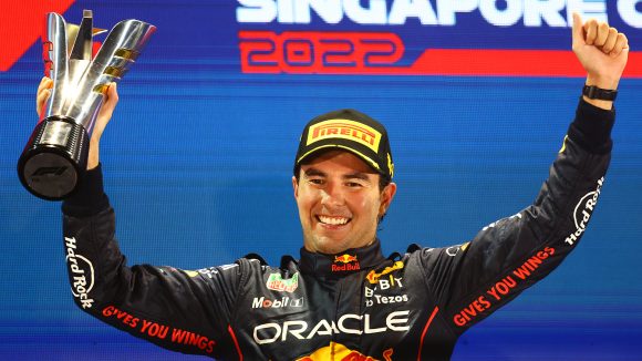 Confirman triunfo de Sergio Pérez en Singapur