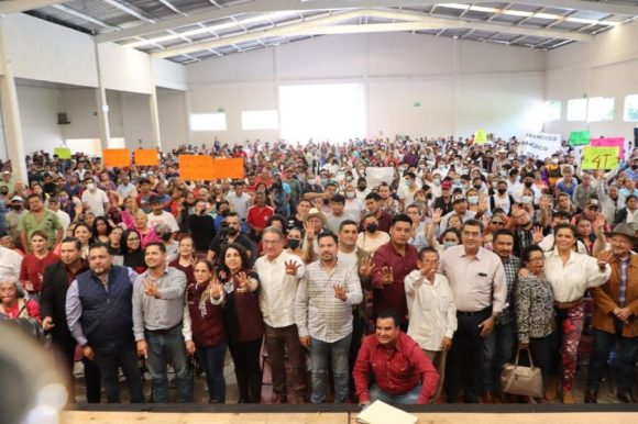 Más de 10 mil simpatizantes de Morena en Huauchinango y Xicotepec en apoyo a Claudia Sheinbaum