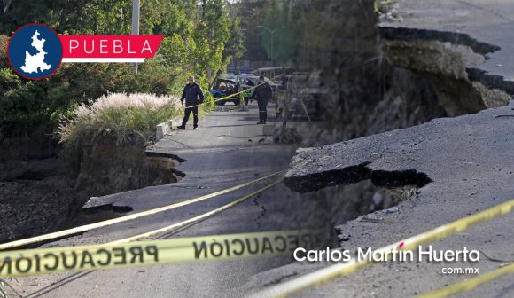 Desgajamiento Vicente Suárez Construirán muro de contención para frenar desgajamiento en el Vicente Suárez