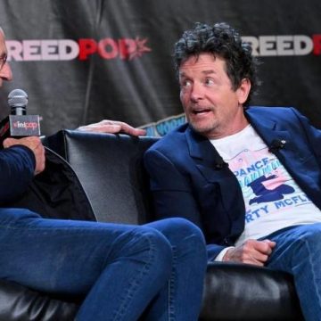 Emotiva reunión después de 37 años de Michael J. Fox y Christopher Lloyd