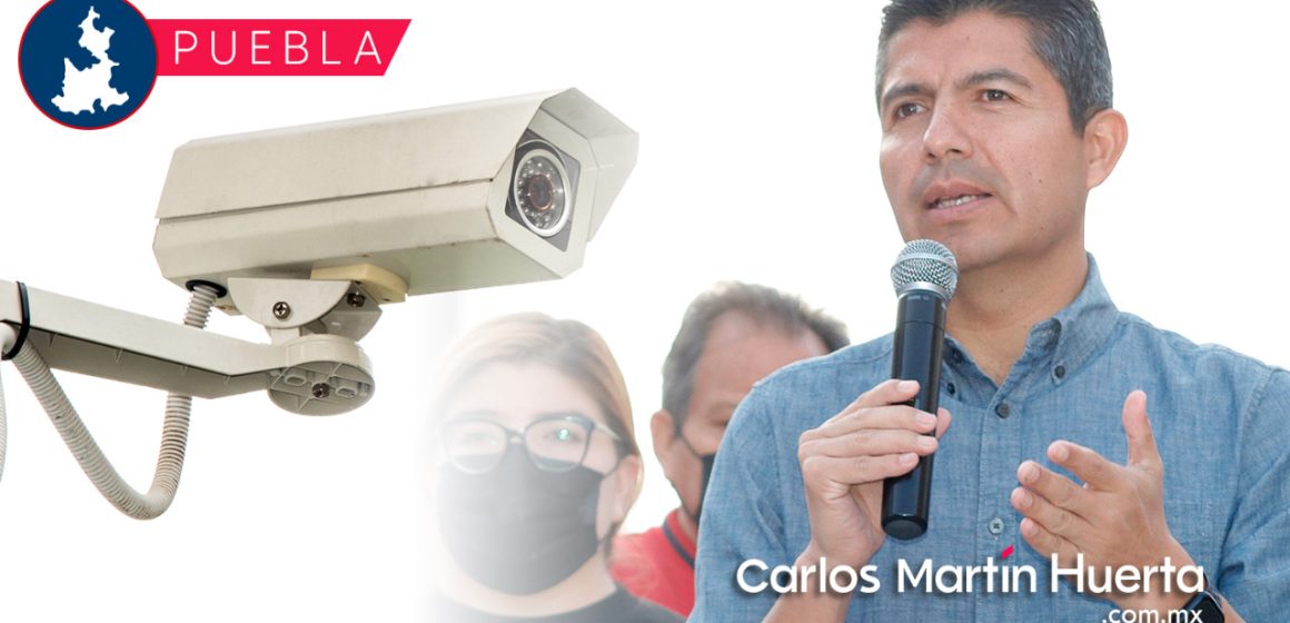 Anuncia alcalde de Puebla inversión de 50 mdp en arcos y cámaras de seguridad