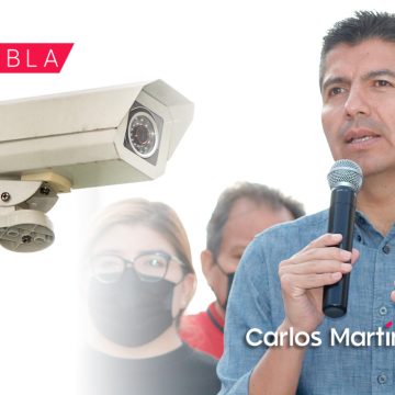 Anuncia alcalde de Puebla inversión de 50 mdp en arcos y cámaras de seguridad
