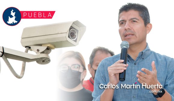Eduardo Rivera - cámaras y arcos seguridad Anuncia alcalde de Puebla inversión de 50 mdp en arcos y cámaras de seguridad