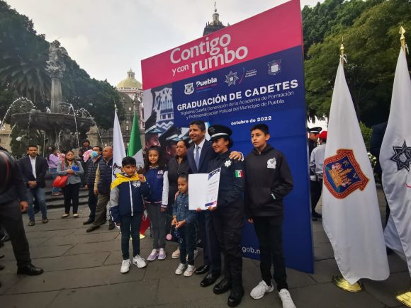 Graduación cadetes Puebla Se gradúan 108 nuevos cadetes de la Policía Municipal