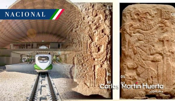 Hallan estela conmemorativa de deidades en Uxmal