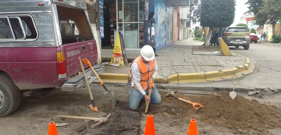 Sustituirá Agua de Puebla la red de agua potable en Bosques de San Sebastián