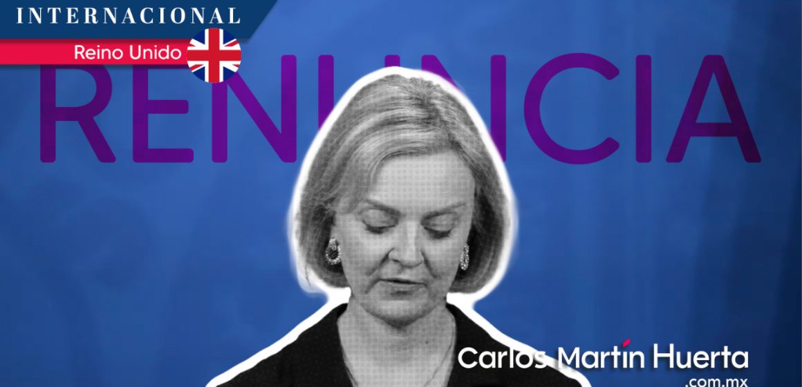 Dimite Liz Truss como primera ministra del Reino Unido