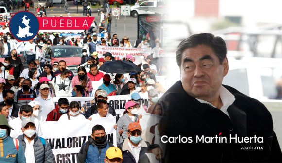 Barbosa: “A este gobierno no se le presiona con gritos”, tras protesta de maestros