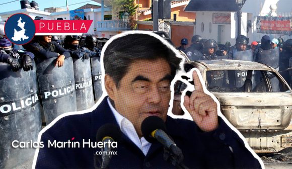 Reprueba Barbosa actos violentos en Calpan y advierte denuncias