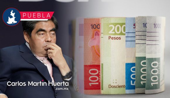 Miguel Barbosa - finanzas sanas Gobierno Estatal no contratará deuda pública, hay finanzas sanas: MBH
