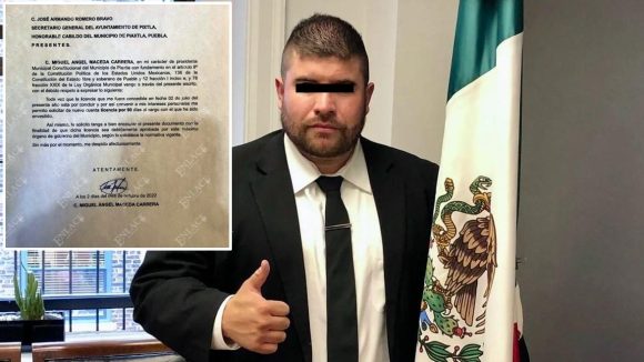 Miguel N., edil de Piaxtla Desde el penal, alcalde de Piaxtla amplía licencia al cargo