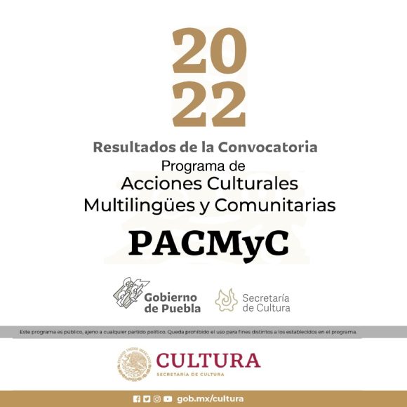 Resultados_PACMyC_fb Define gobierno estatal a ganadores de convocatoria para el desarrollo cultural