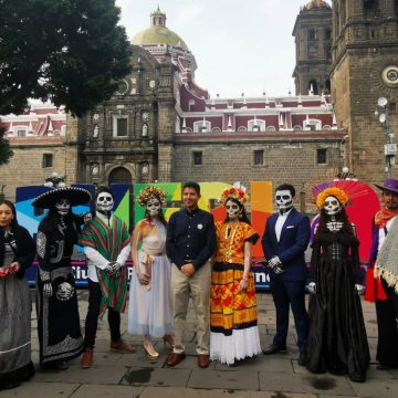 Presenta Ayuntamiento de Puebla Temporada de Muertos 2022
