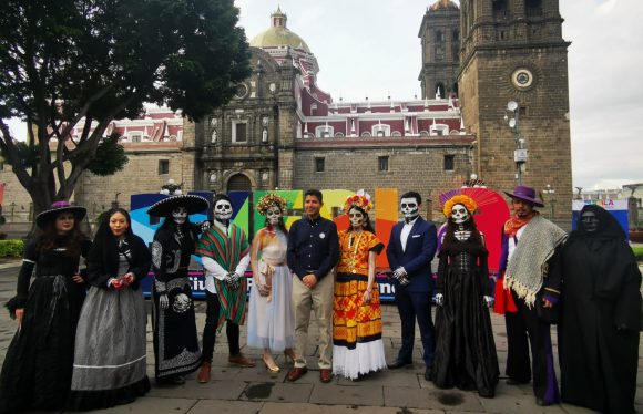 Presenta Ayuntamiento de Puebla Temporada de Muertos 2022