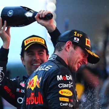 Max Verstappen es campeón de F1 y Checo Pérez queda segundo en Japón