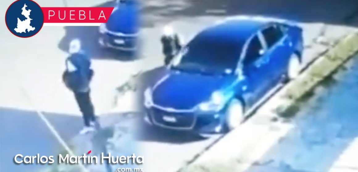 Así es como roban las autopartes en Puebla