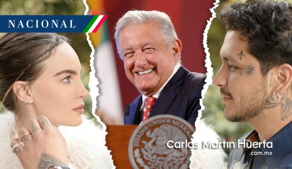 Portada AMLO Christian Nodal y Belinda CMH AMLO consultará con Belinda si Nodal puede dar concierto en Zócalo de CDMX