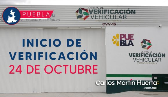 Portada Verificentros Puebla CMH ¡Oficial! Regresa la verificación vehicular el 24 de octubre