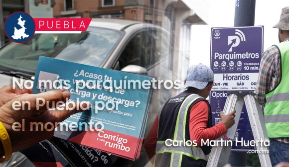 Portada Parquímetros Puebla CMH No habrán más parquímetros por ahora en Puebla