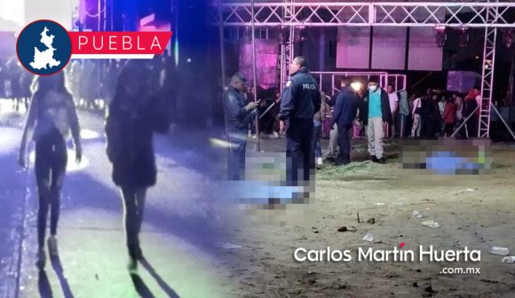 Baile termina en balacera en Texmelucan; dos hombres perdieron la vida