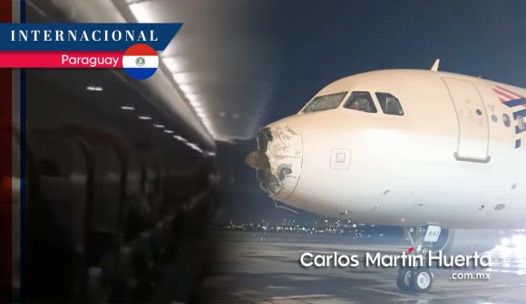 Avión aterriza de emergencia sin motor, nariz y graves daños en Paraguay