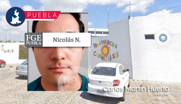 Portada Nicolás N Kínder Tonatiuhcali CMH Detienen a universitario que abusó de una niña de 3 años en el kínder Tonatiuhcali