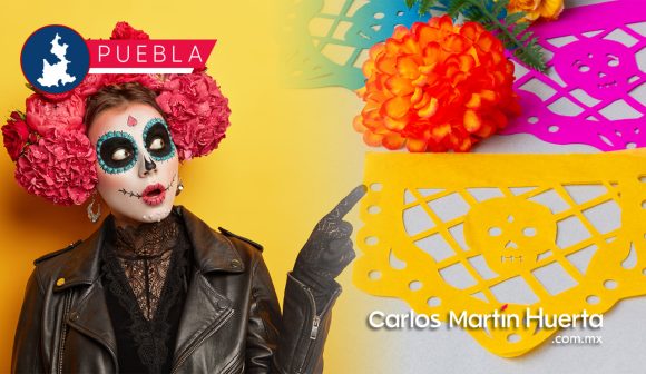 Origen poblano del papel picado en tu ofrenda