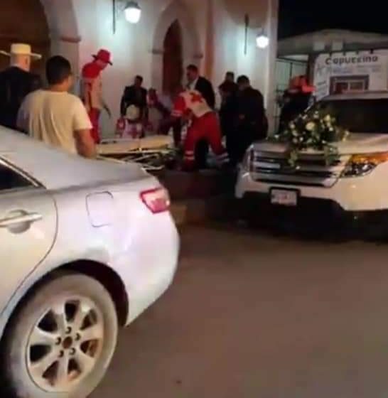 Asesinan a novio al salir de la iglesia tras su boda en Caborca