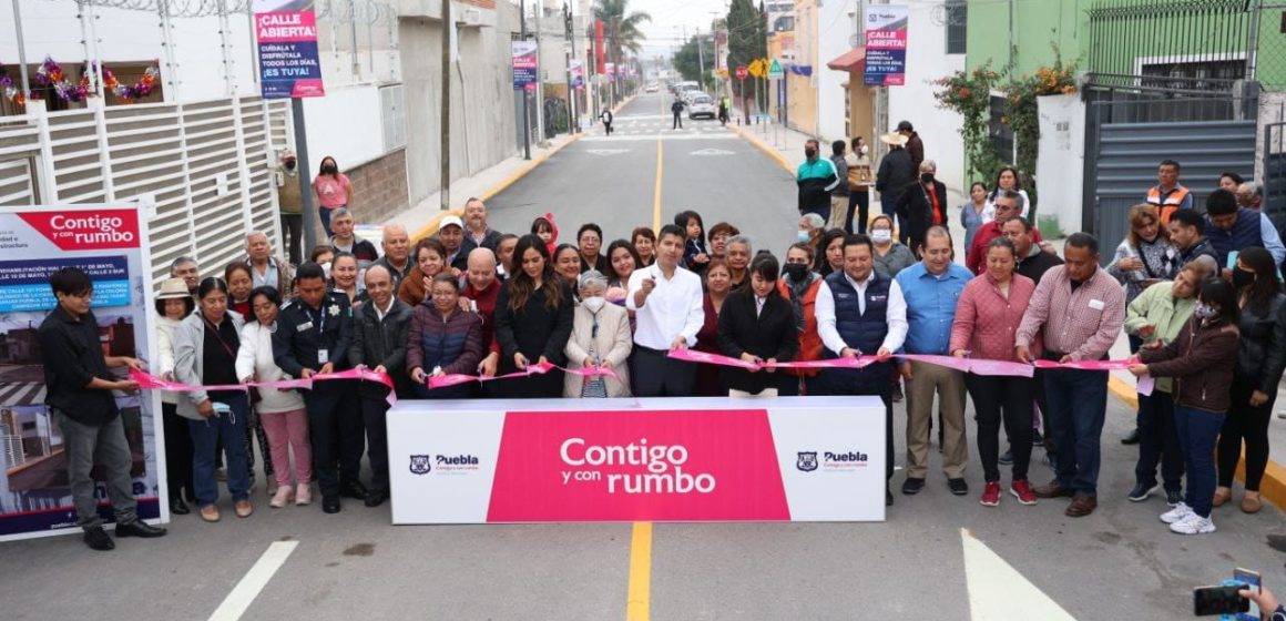 Nuevas calles para Granjas Puebla