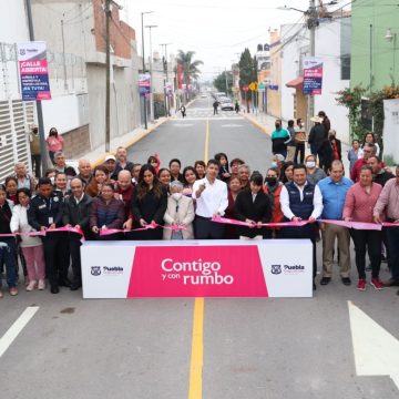Nuevas calles para Granjas Puebla