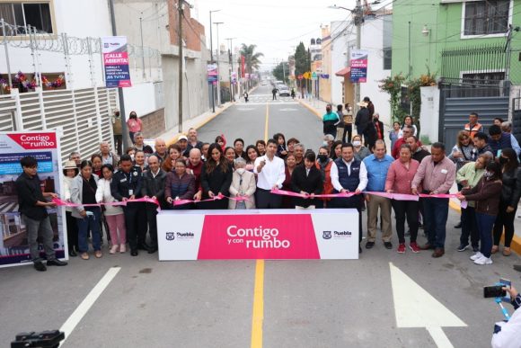 Nuevas calles para Granjas Puebla