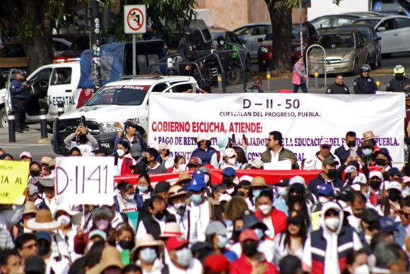 Megamarcha del Día del Maestro: Cierres y estados participantes