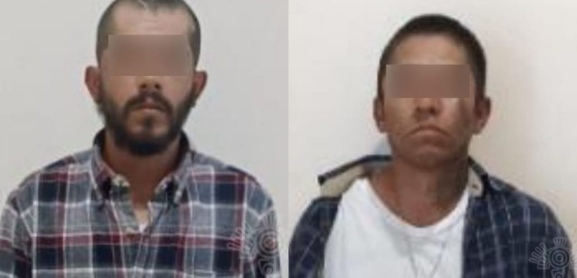 Dos presuntos narcomenudistas detenidos por la Policía Estatal