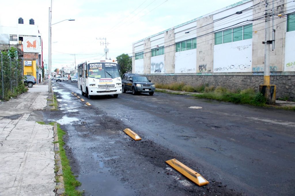 rehabilitaran calles Puebla 2
