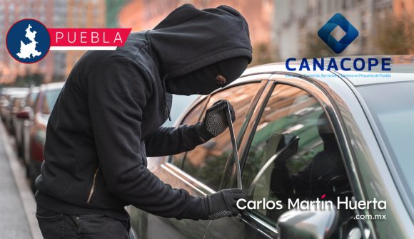 Canacope reporta incremento en robo de autopartes