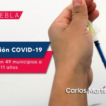 Vacuna pediátrica contra Covid-19 se aplicará en 49 municipios
