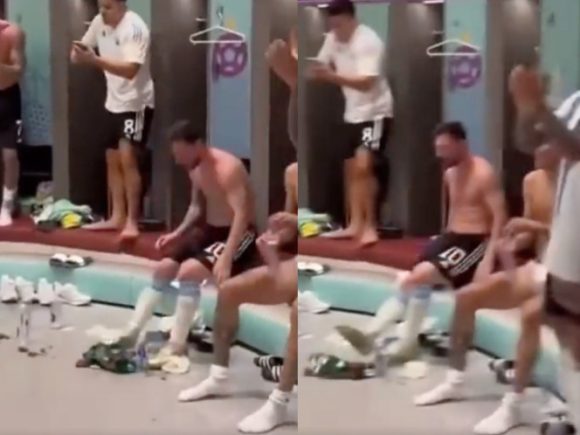 Messi patea la playera de México en la celebración; “Canelo” Álvarez reacciona y manda mensaje