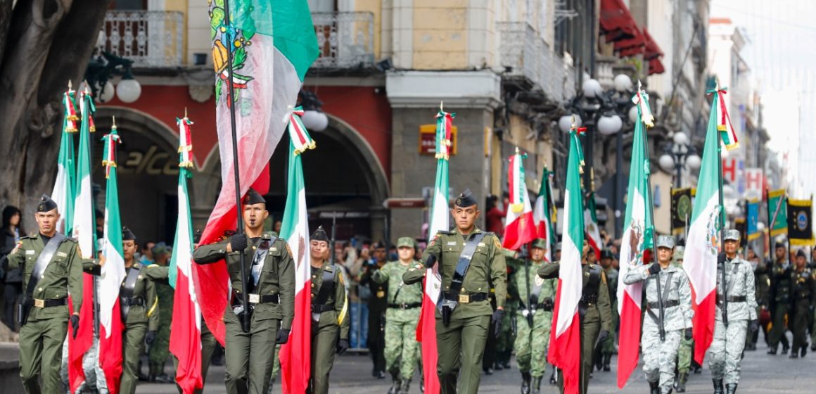 Conmemora Puebla Aniversario de la Revolución Mexicana