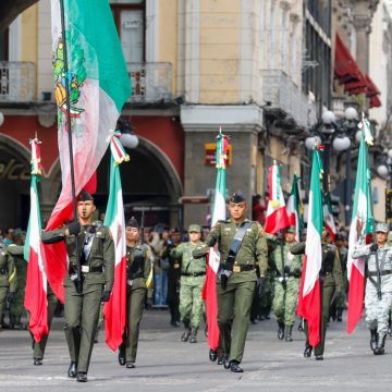Conmemora Puebla Aniversario de la Revolución Mexicana