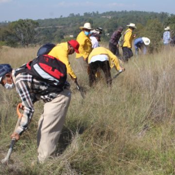 Ayuntamiento de Puebla capacita a 70 ejidatarios para el combate de incendios forestales