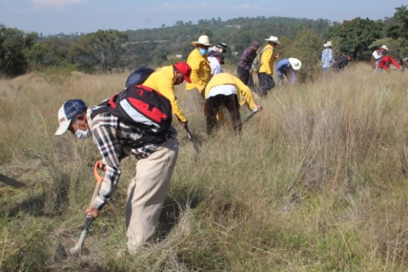 Ayuntamiento de Puebla capacita a 70 ejidatarios para el combate de incendios forestales