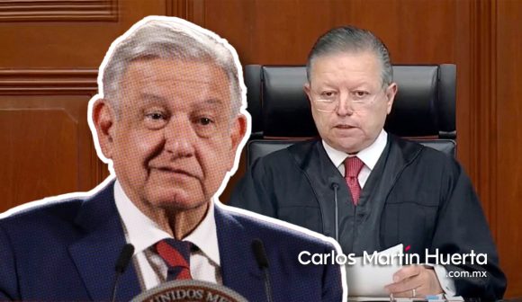 AMLO - Arturo Zaldívar AMLO respalda al magistrado Zaldívar para ampliar causales de feminicidio