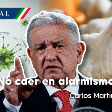 AMLO llama a no caer en alarmismo por casos de gripe aviar