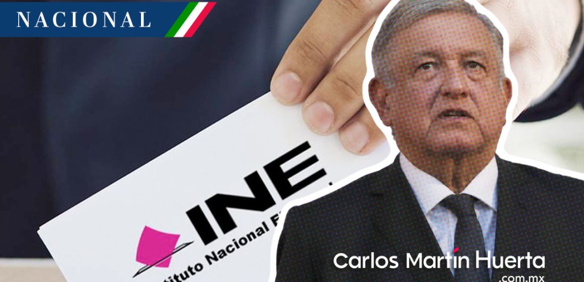 AMLO: Reforma electoral busca que el INE no esté en manos de la oligarquía